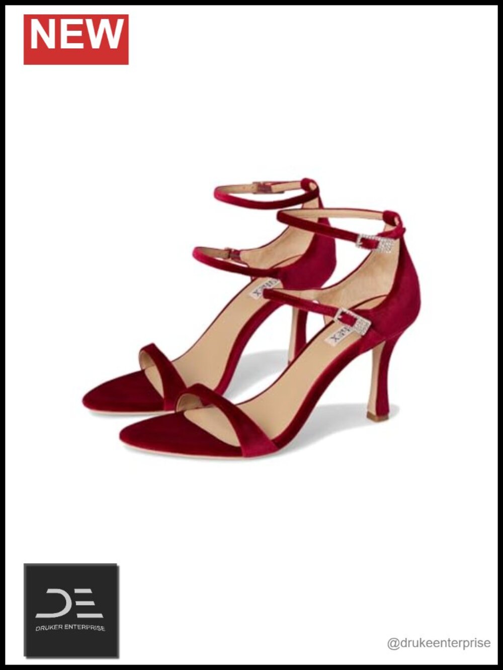 Women's Heeled Sandals Breathable Leather Lining